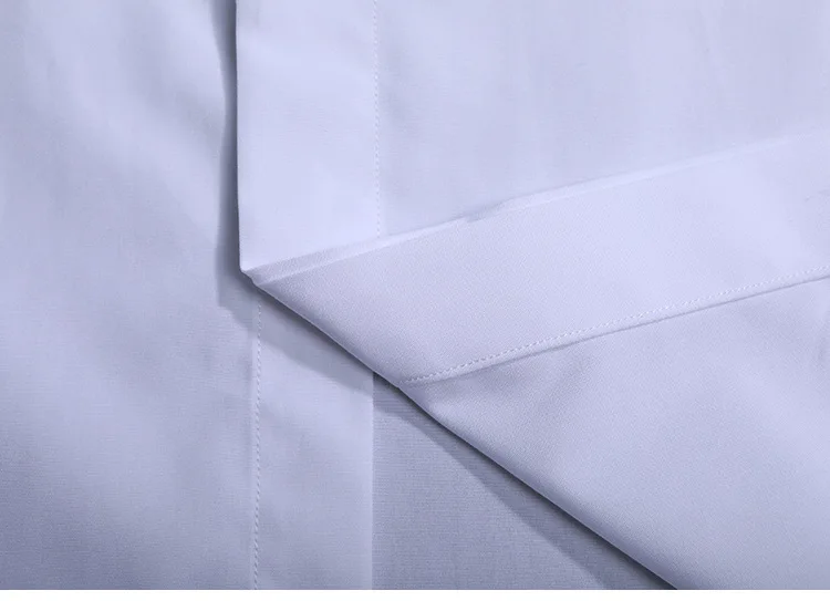 Тонкая Повседневная рубашка мужская 2019 Брендовое качество 80% хлопок однотонный деловой мужской рубашки Длинные рукава Большие размеры M-4XL