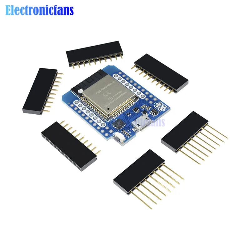 Макетная плата Mini D1 ESP8266 ESP32 для Wemos WIFI Bluetooth CP2104 модуль Arduino с