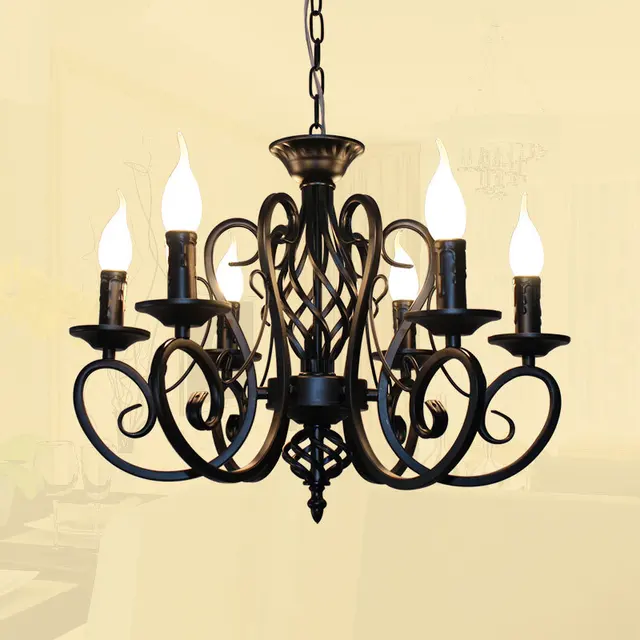 6 headed light black