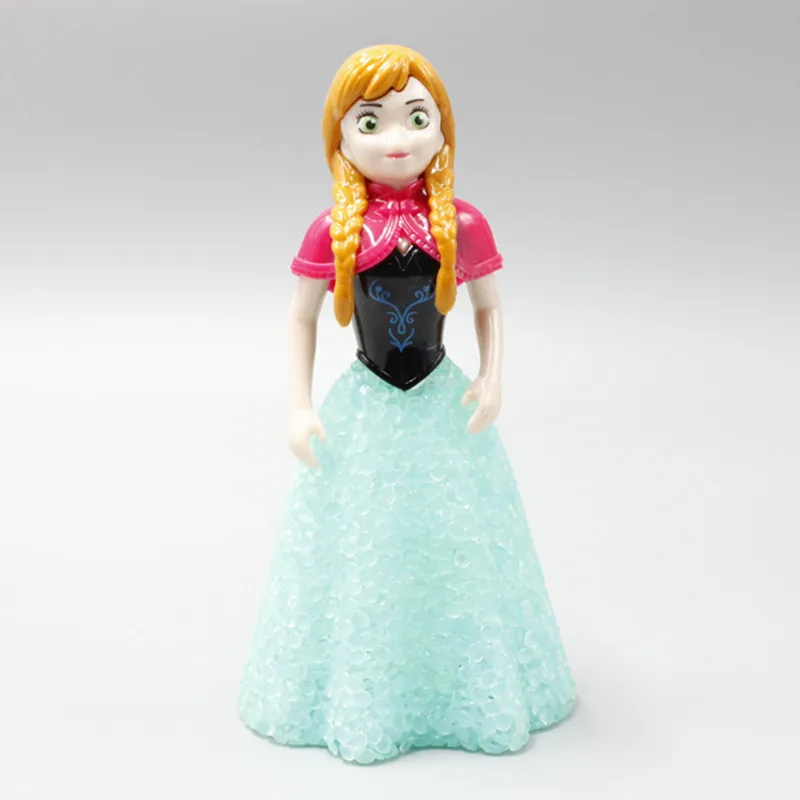 Fashion Baby Dolls Frozen Princess Anna Elsa Dolls With Light Mini Elsa Doll Kids Toys Carttoon Dolls Children Gift