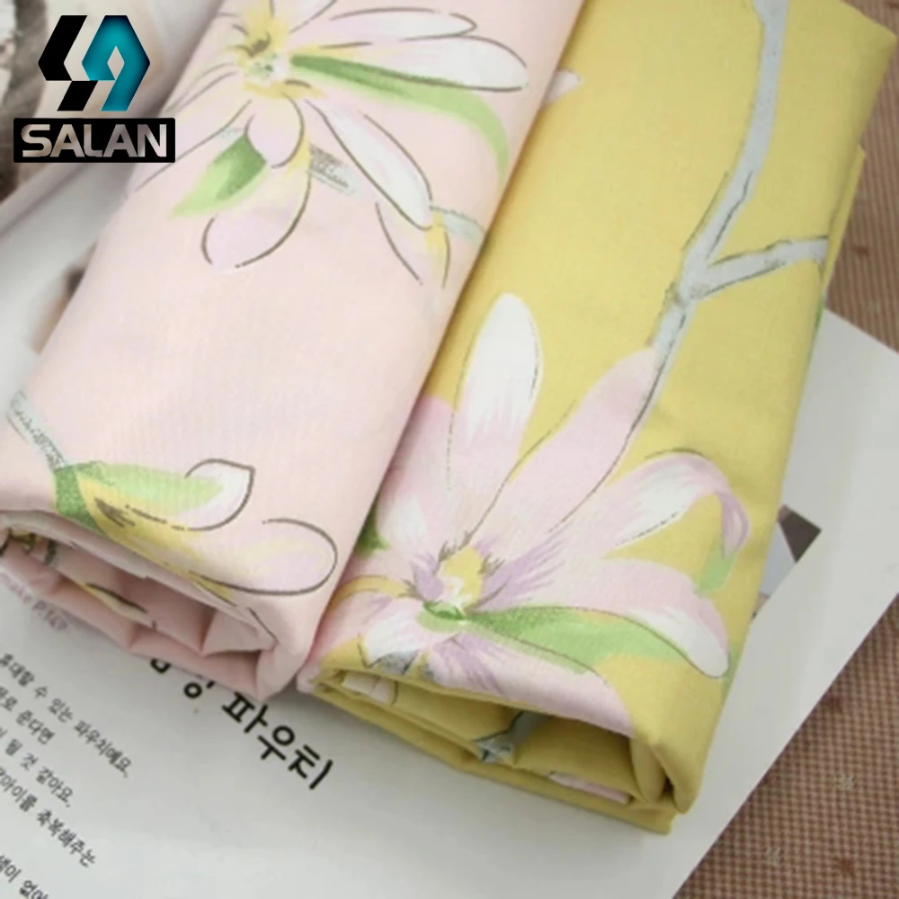 Japanese Printing Cotton Fabrics Handmade Cloth Dresses Bed Linen Twill