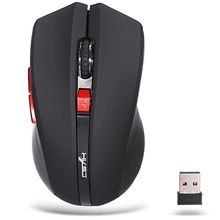 HXSJ X50 Wireless Mouse 2400DPI ABS 2.4GHz Wireless 6 Buttons Optical Gaming Mouse with USB Receiver for Laptop Desktop