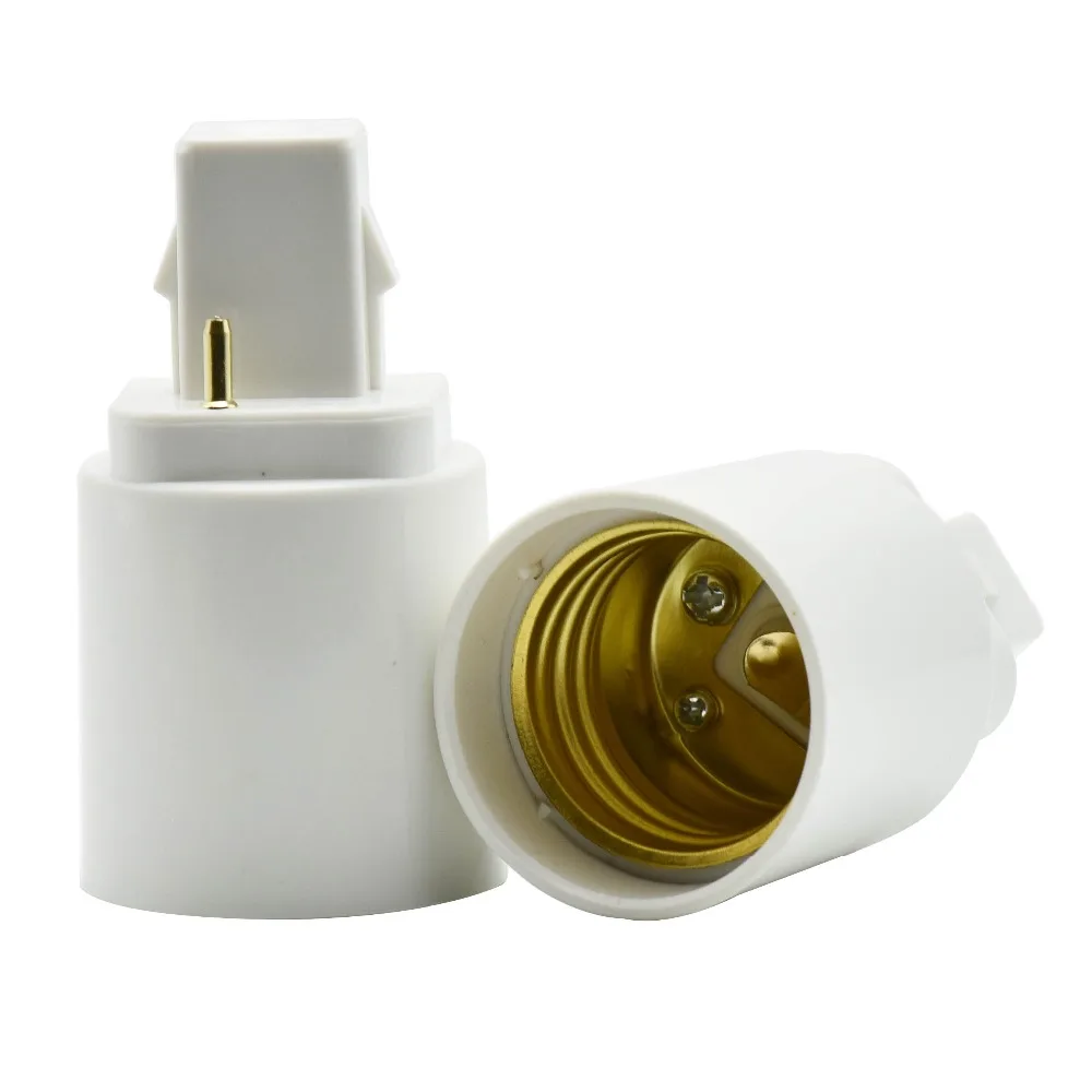 

G24 to E27 Lamp Holder Converters E27 Screw Bulb Bases Halogen CFL LED Light Socket E27 to G24 Lamp Adapter Converter 12PCS