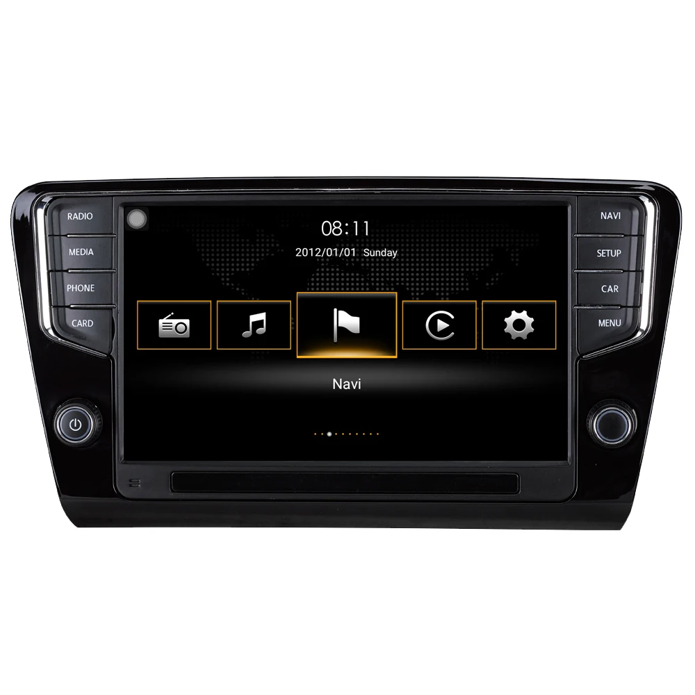 

For Skoda Octavia 2015 2016 2017 2018 MIB System Android Auto CarPlay Quad Core Car Accessories Radio Stereo GPS Navigation