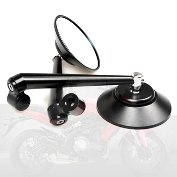 

Universal Round Motorcycle Mirror Rearview Side Mirror Motobike Mirrors For Benelli 600 TNT 300 250 302 25 trk502 125 BN302