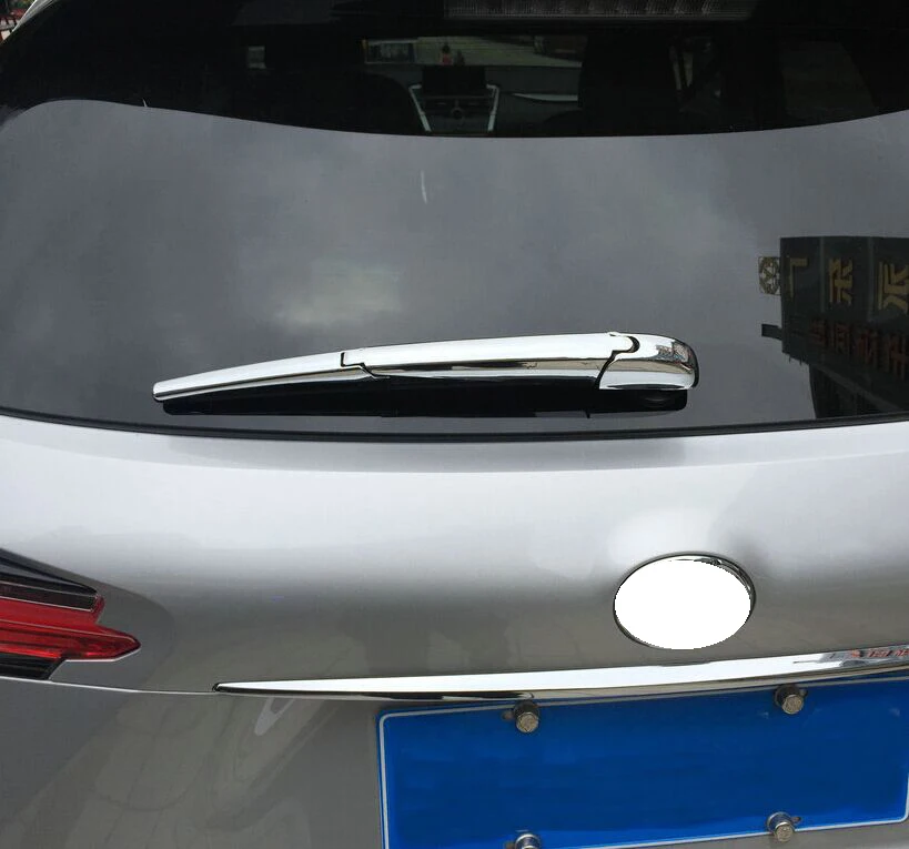 

For Lexus NX200T NX300H 2015 2016 2017 ABS Chrome Rear Window Wiper Nozzle Cover Trim Car Accessories Stickers W4