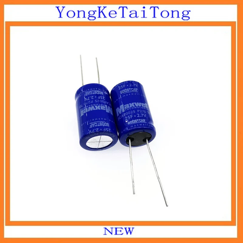 

10PCS/LOT MAXWELL 2.7V25F BCAP0025 P270 2.7 V25F 25F2.7V Capacitor