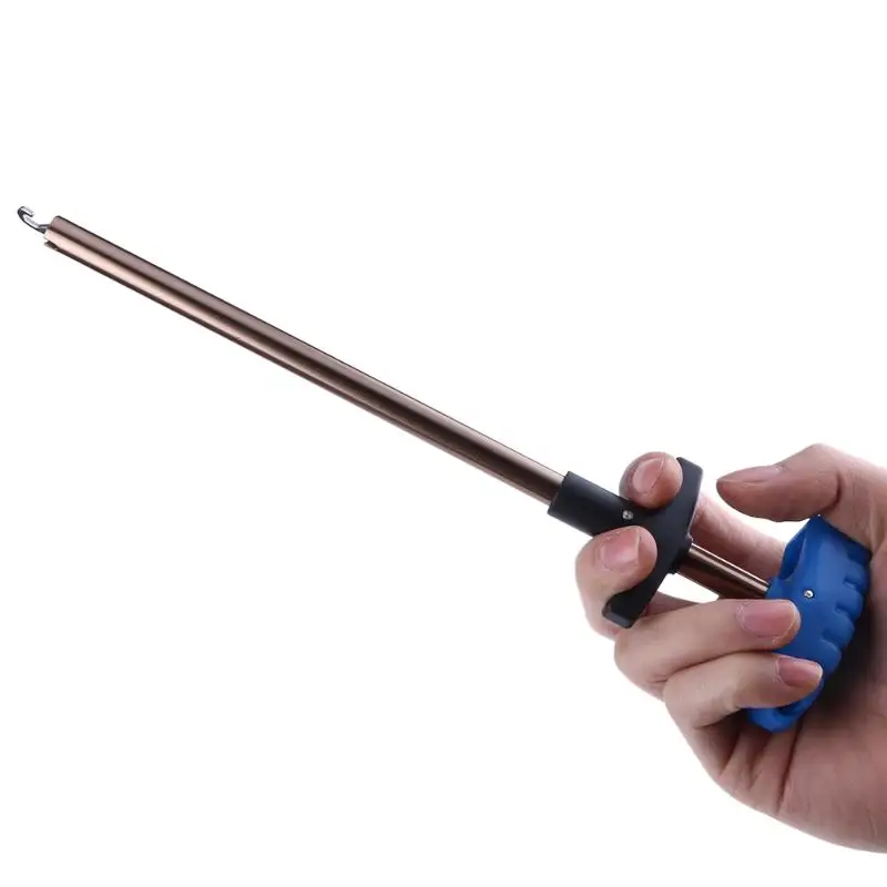 

17.5/27cm Gun-style Fishing Lure Remover Aluminum Alloy Tube Carp Fishing Hook Detacher Remover Tool Accessories peche