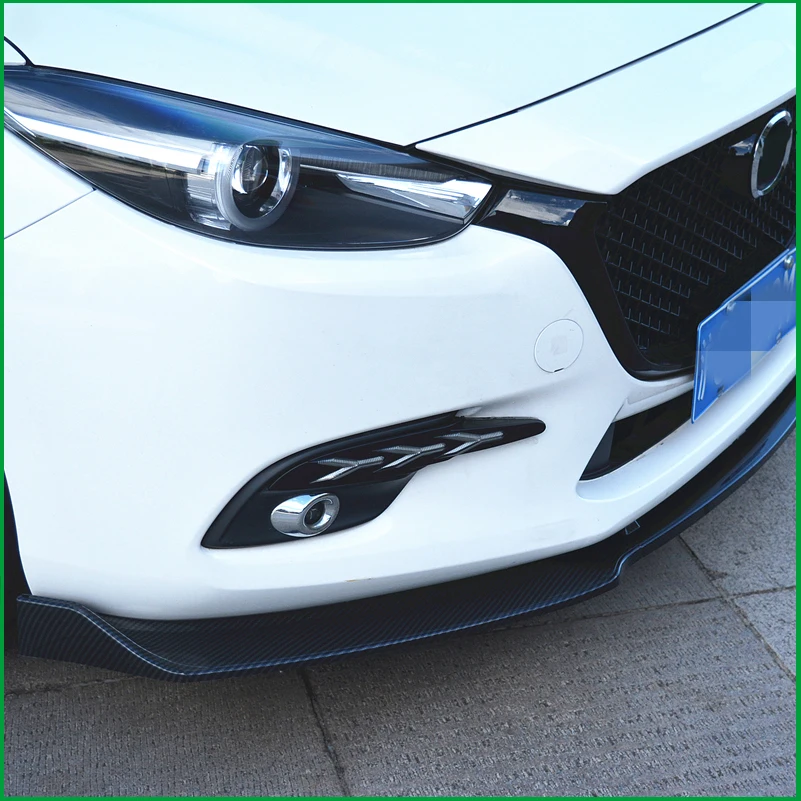 Комплект кузова для Mazda 3 M3 Axela 2014 2018 передний бампер нижняя защитная пластина