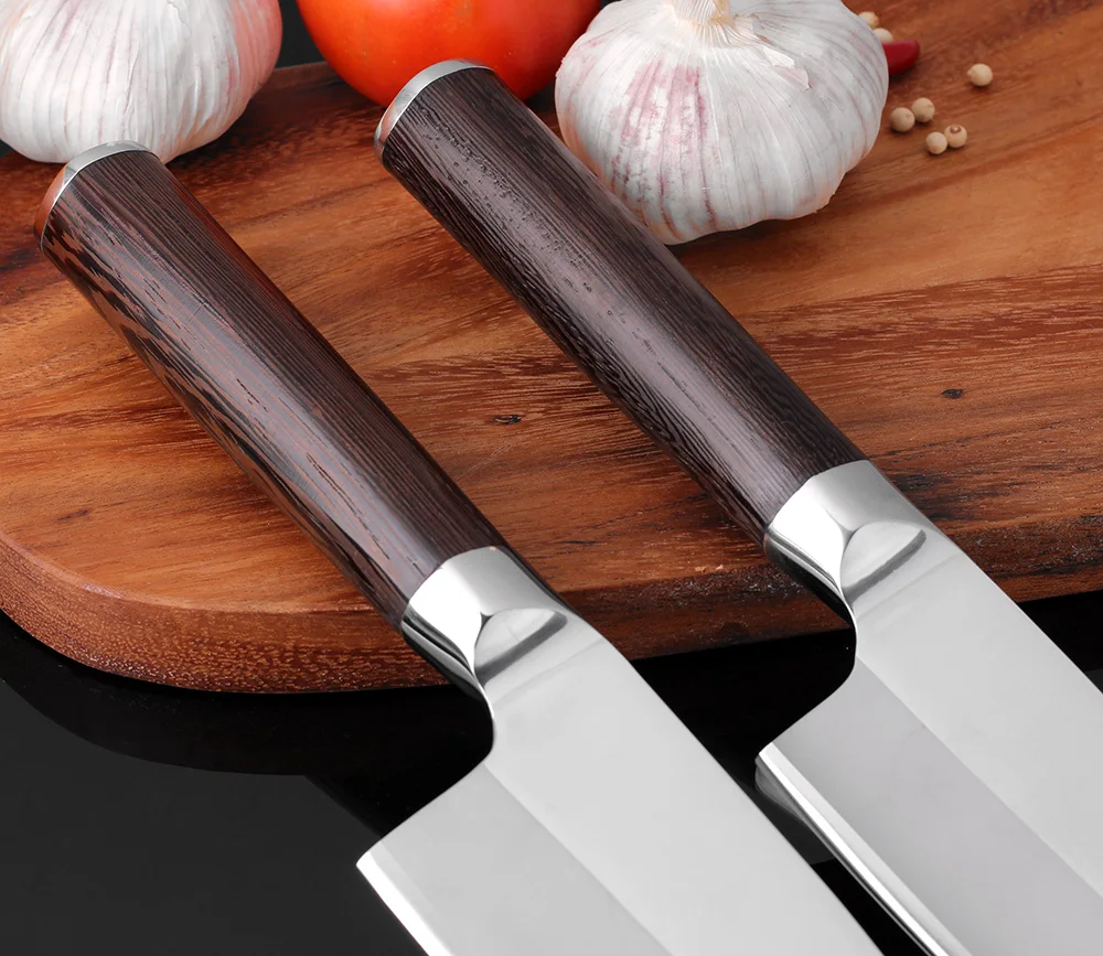 XITUO кухонный нож сырой рыбы филе лосося из нержавеющей стали Япония Santoku поварские ножи Кливер обвалки ножи хорошее качество подарок