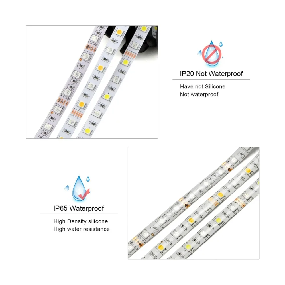 Wifi светодиодный ленточный светильник SMD 5050 RGB RGBW RGBWW 5 м беспроводной Wi-Fi контроль светодиодный ленточный Рождественский Декор 12 В Комплект адаптера питания