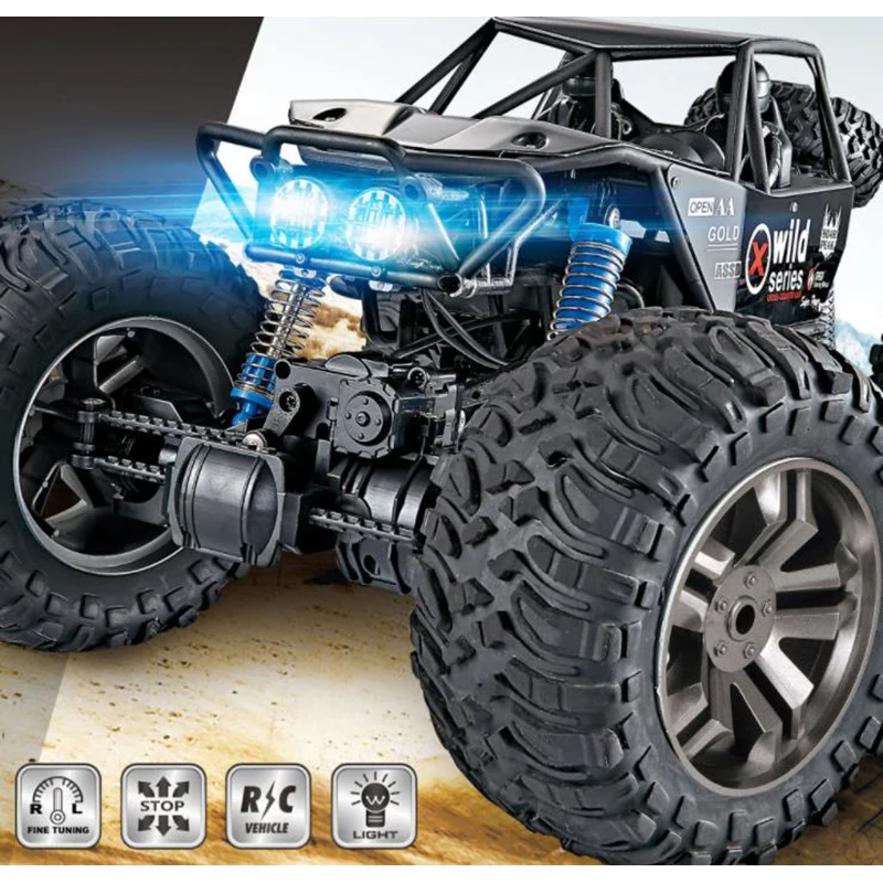 Best Telecar Remote Land Cruiser Remote climbing vehicle Racing model Children #039;s toy car