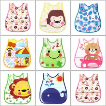 Детские милые Слюнявчики, водонепроницаемые нагрудники для мальчиков и девочек, детские нагрудники с рисунком для самостоятельного кормления, уход за ребенком