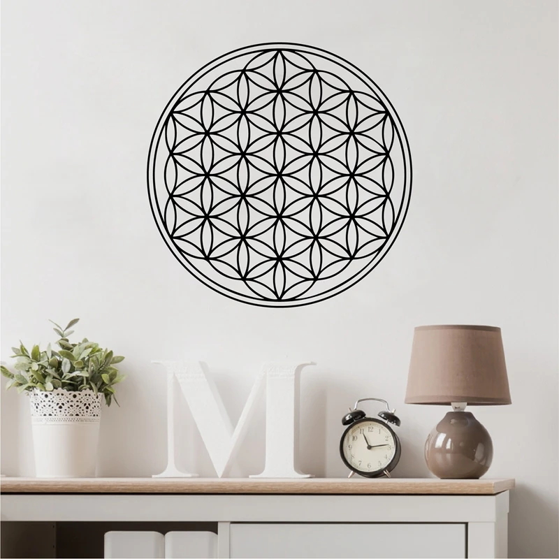 Seed Flower Of Life Wall Decal Home Decor