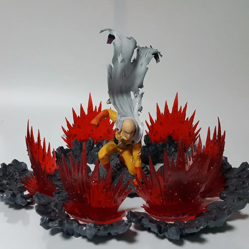 Фигурки One Punch Man Saitama Sensei Power Up сцена Аниме ONE PUNCH MAN фигурка модель игрушка|model toy|action