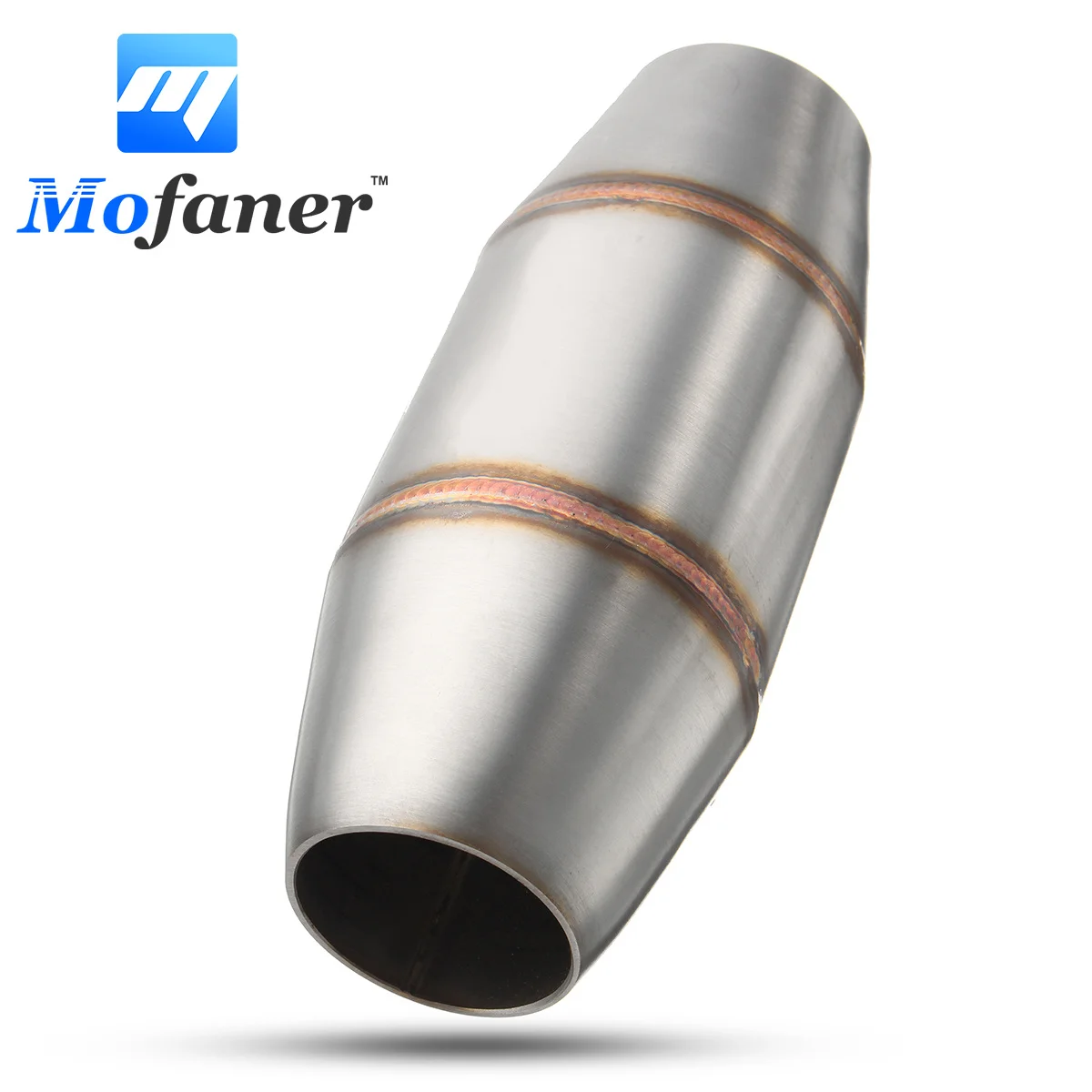 

38mm Motorcycle Exhaust Pipe Muffler Expansion Chamber For Dirt Bike Street Bike Scooter ATV