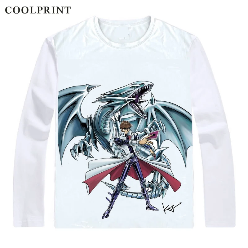 Футболка Kaiba сэто Кайба футболка Yuu Gi Ou Yu Oh King of Games Повседневная Винтажная с