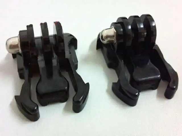 

2pcs Accessories GoPro Quick Release Buckle Mount Base For Gopro Hero 4 3+ 3 SJ4000