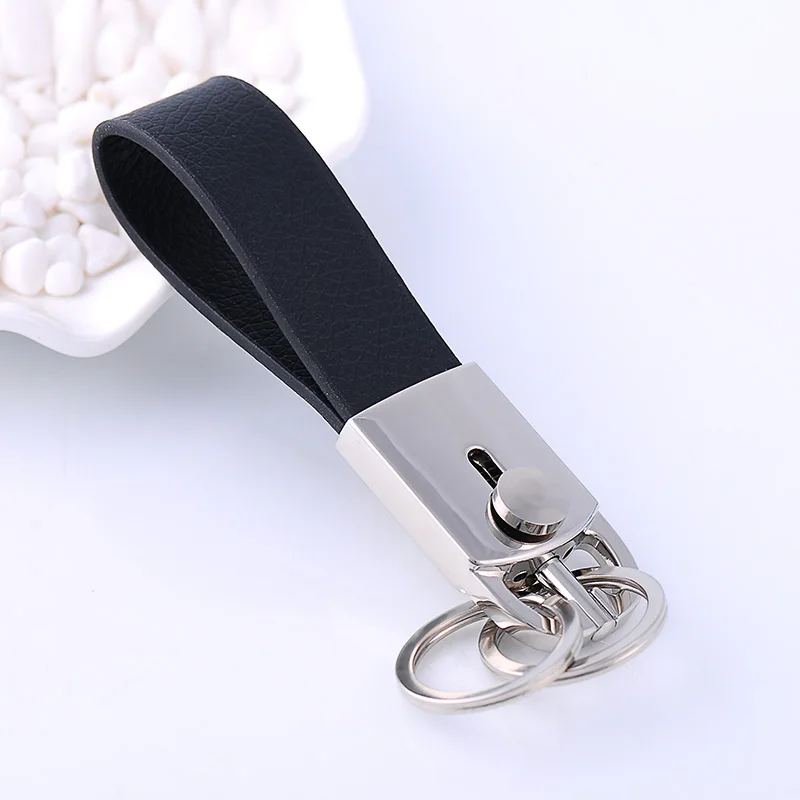 

genuine leather car keychain creative key chain key holder sleutelhanger chaveiro llaveros hombre