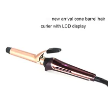 100-240 в электрические бигуди для волос керамический ЖК-дисплей Уход за волосами бигуди 25 мм с зажимом личные инструменты для укладки волос завивка волос