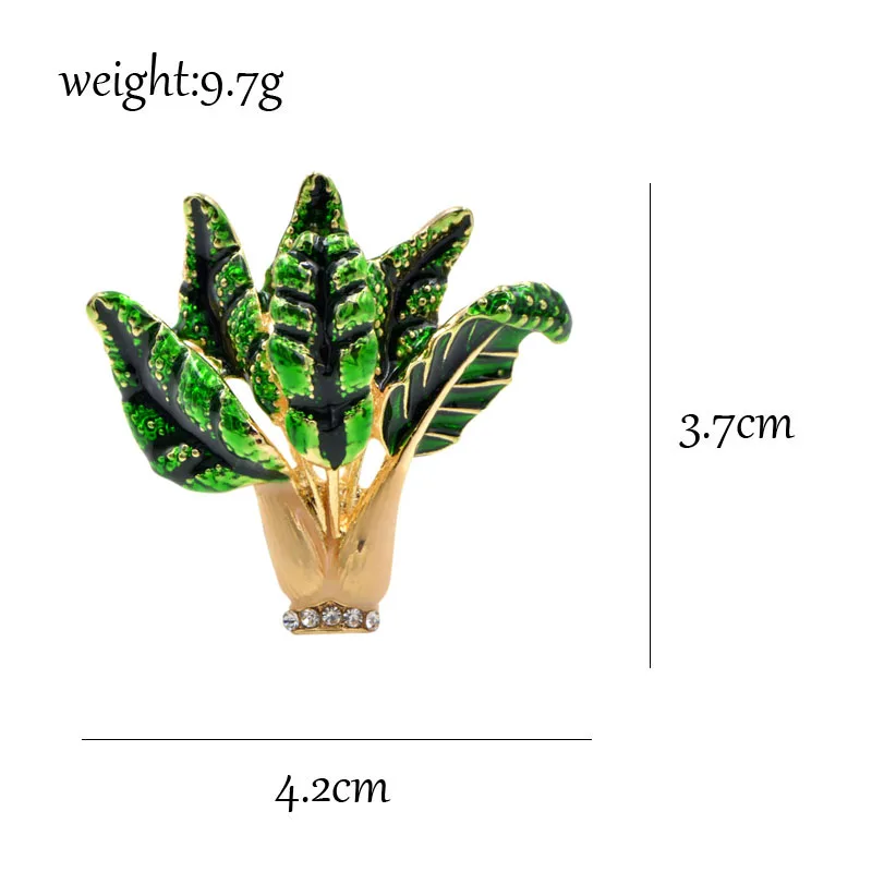 Синди Сян эмаль китайская капуста брошь милые овощи броши и булавки зимнее пальто аксессуары высокое качество подарок на год