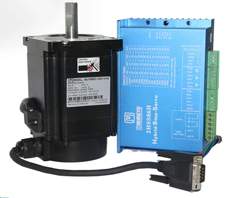 NEMA34 8.5Nm 1133ozf. В замкнутом цикле шаговый Серводвигатель комплект JMC 86J18118EC-1000 + 2HSS86H