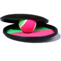 Открытый Sprots игрушка мяч присоски липкий шар ослепительно Игрушечные лошадки бросать мяч игрушки поймать мяч игры Набор игрушек для детей
