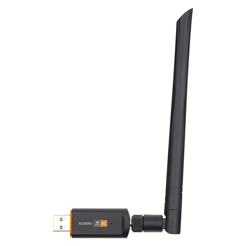 USB 3,0 1200 Мбит/с Wifi Lan Dongle адаптер с антенной для ноутбука 2,4G и 5G диапазон RTL8812BU беспроводной-AC Wlan двухдиапазонный 802.11ac