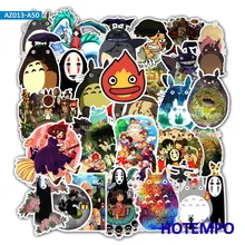 50pcs Anime Manga Miyazaki Hayao Cartoon Stickers for Mobile Phone Laptop Luggage Suitcase Guitar Skateboard Decal Stickers 50pcs Anime Manga Miyazaki Hayao Cartoon Stickers for Mobile Phone Laptop Luggage Suitcase Guitar Skateboard Decal Stickers