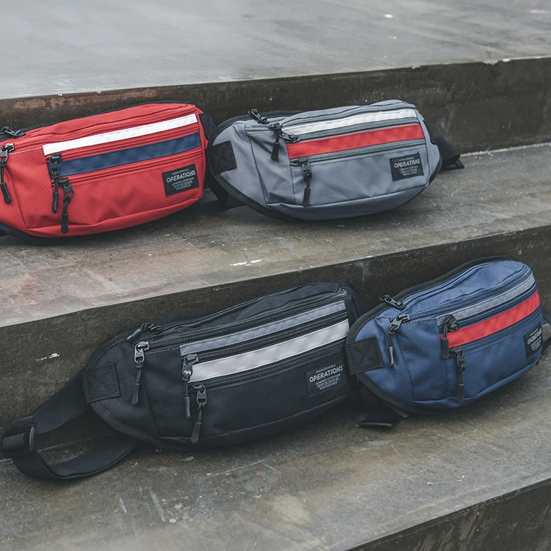 

Men Casual Waist Pack Bag Brand Canvas Shoulder Fanny Packs Women Belt Bag Pouch For Money Phone bag