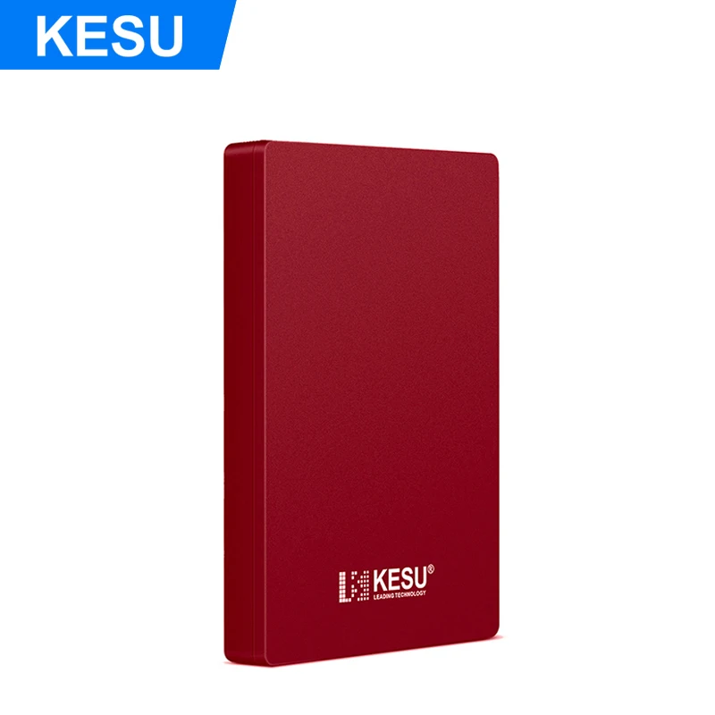 Красный цвет KESU 2 5 &quotпортативный внешний жесткий диск 120GB 160GB 250GB 320GB 500GB 1 ТБ HDD