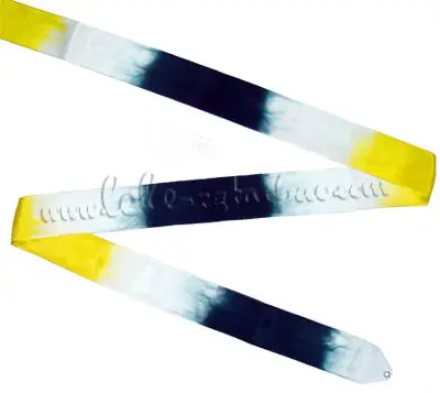

Three color Rhythmic Gymnastics Ribbon