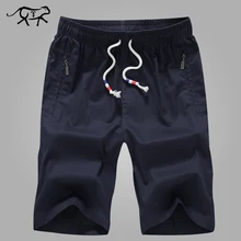 Pantalones cortos de Los Hombres Cortocircuitos de la Playa de Moda de Verano Casual Masculina de Algodón 4XL 10 Color Bañadores Pantalones Cortos Bermudas Pantalon Hombre
