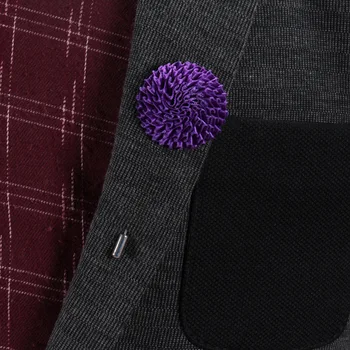 

Free shipping , 20 pcs/lot , Satin Lapel Flower Pin , Mens Ruched Rosette Lapel Pins