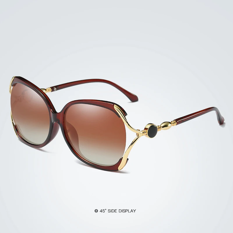 HDCRAFTER Роскошные брендовые поляризованные солнцезащитные очки для женщин дизайнерские солнцезащитные очки «кошачий глаз» Для женщин oculos de sol с оригинальной коробкой
