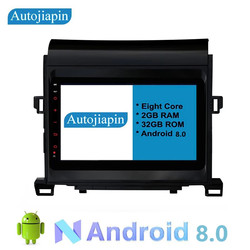 

AUTOJIAPIN Eight-Core Android 8.0 2G RAM 1024*600 Car multimedia GPS Navi player With Touch Screen For TOYOTA Alphard 2010-2014
