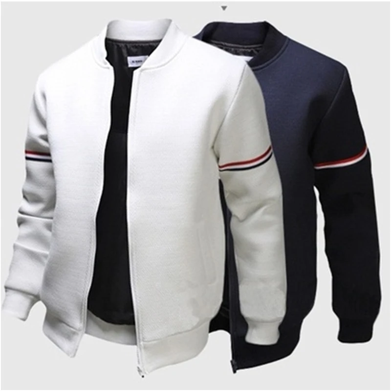 

ZOGAA Men Casual Jackets 2019 New Spring Fashion Men's Simple Cardigan Coat Slim Fit Plus Size Hip Hop Short Jacket Men Coat
