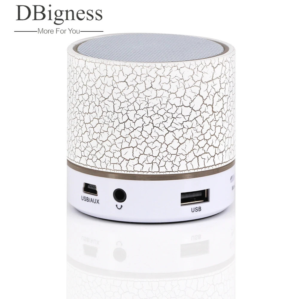 Dbigness светодиодный мини беспроводной Bluetooth Поддержка колонок tf USB портативный