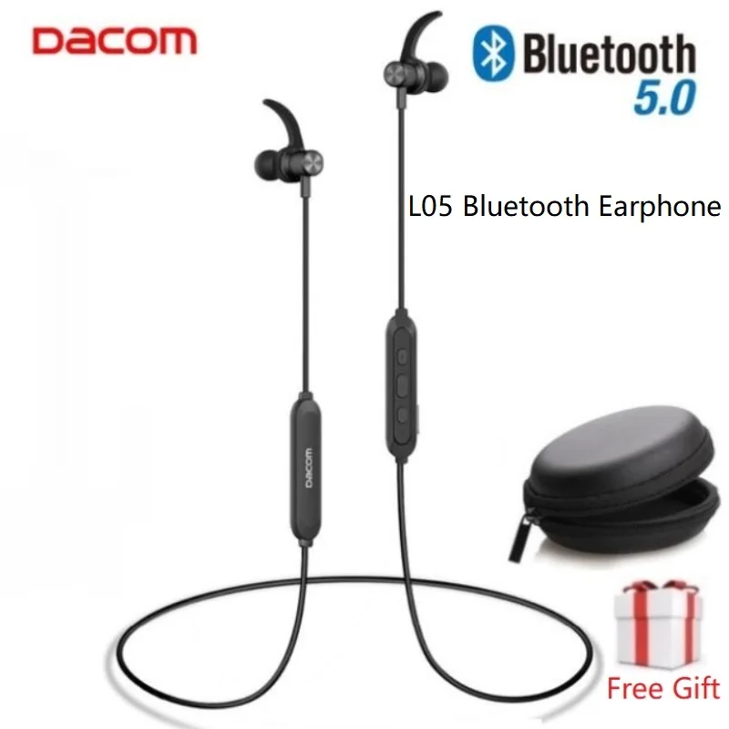 DACOM L15, беспроводные наушники, спортивные, Bluetooth наушники, 5,0, стерео, IPX5, водонепроницаемая, для бега, гарнитура 10 H, музыка для iPhone, samsung
