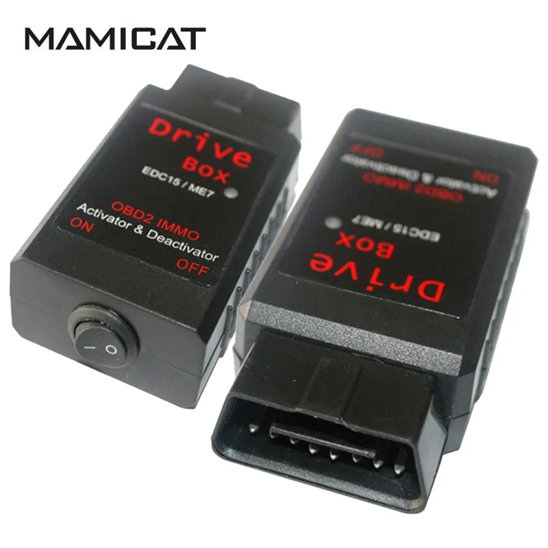 VAG Drive Box For Bosch EDC15 ME7 OBD2 IMMO Deactivator Activator Drive Box Free shipping