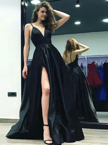 US Formal Wedding Bridesmaid Long Party Ball Prom Gown Dress Women Summer Polyester Empire V-neck Dresses | Женская одежда