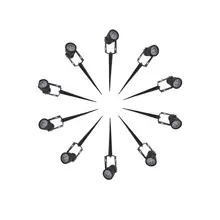 10 шт. наружный светодиодный COB лужайка лампа 5 Вт Светодиодный садовый ландшафтный светильник AC220V 12 в водонепроницаемый светильник ing светодиодный светильник садовый Точечный светильник s