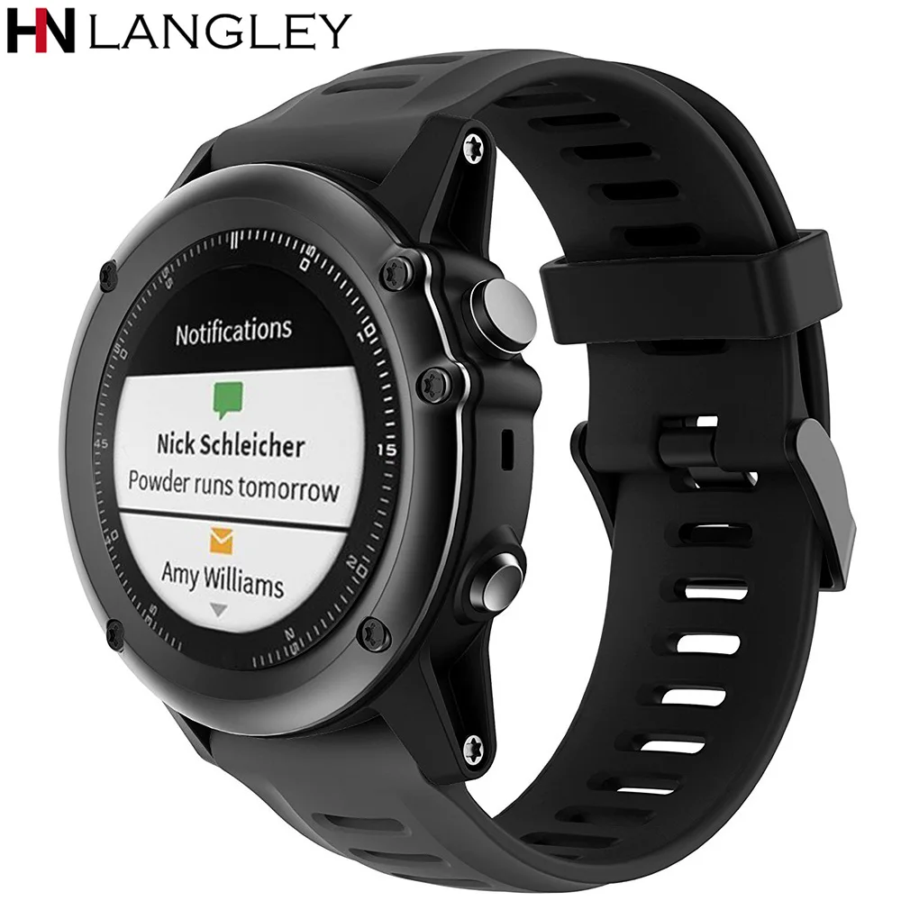

14 Colorful Rubber Bands for Garmin Fenix 3/Fenix 3 HR/Fenix 5X Smart Watch Sports Silicone Bands Replacement Straps With Tool