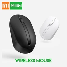 Оригинальный Xiaomi MIIIW 2,4 ГГц Беспроводная мышь 1000 dpi мышь геймер для домашнего офиса ноутбук Нескользящая Текстура полностью симметричный дизайн