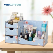 Pink Color Modern Desktop Wooden Office Organizer Home Bathroom Desk Organizer for Office Wood Boxes for Gift Storage Box Drawer цена Pink Color Modern Desktop Wooden Office Organizer Home Bathroom Desk Organizer for Office Wood Boxes for Gift Storage Box Drawer цены онлайн