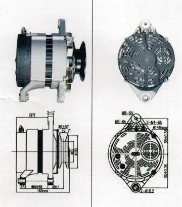 

28V 35A ALTERNAOR JFZ2702A2A 670A3701100 для 6108ZQ 6J16021 6J18020