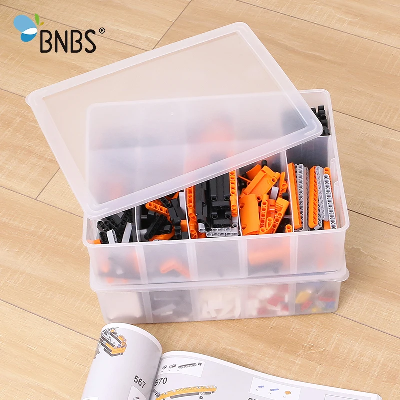 BNBS детские игрушки Lego Solider органайзер коробка строительные блоки мини ящик для