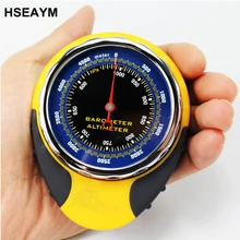 HSEAYM Многофункциональный lcd цифровой альтиметр барометр термометр компас высота стол