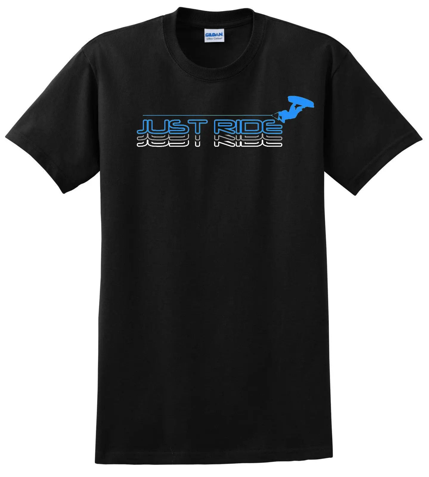 Повседневная футболка 2020 хит продаж с вейкбордом надписью Just Ride Skate Surfs Boat Ronix Liquid