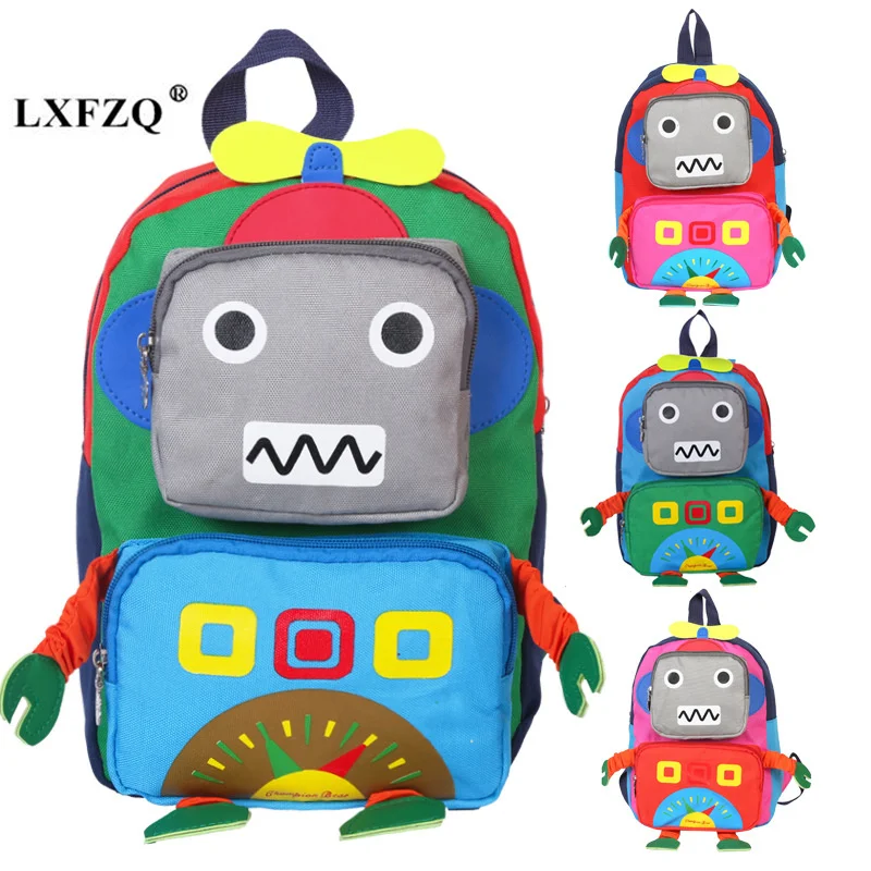 Новая 3D школьная сумка с мультипликационным принтом mochila escolar infantil детский рюкзак